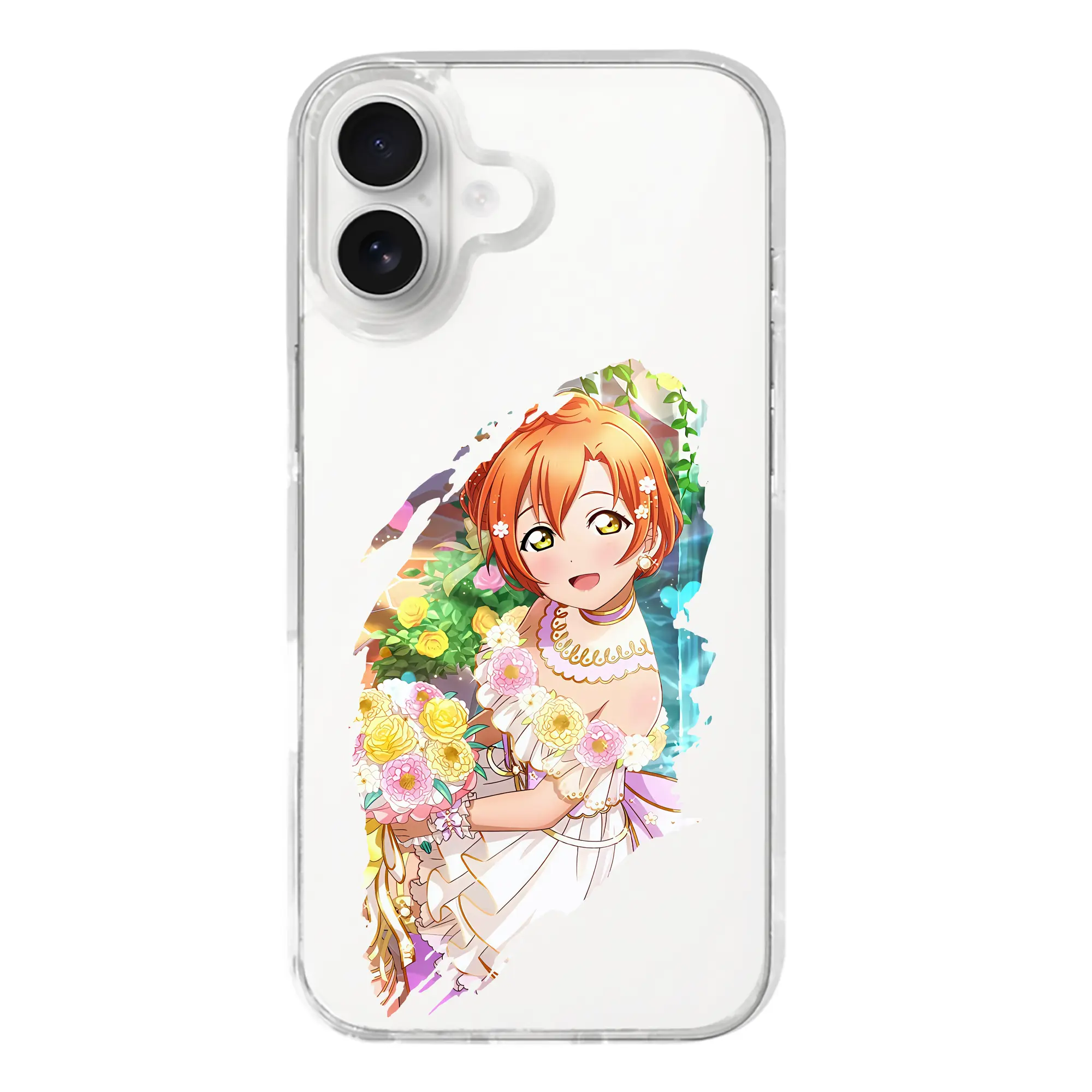 Love Live! グッズ,星空凛 - iPhone 17シリーズ 透明スマホケース – 薄型・耐衝撃・精密フィット保護カバー